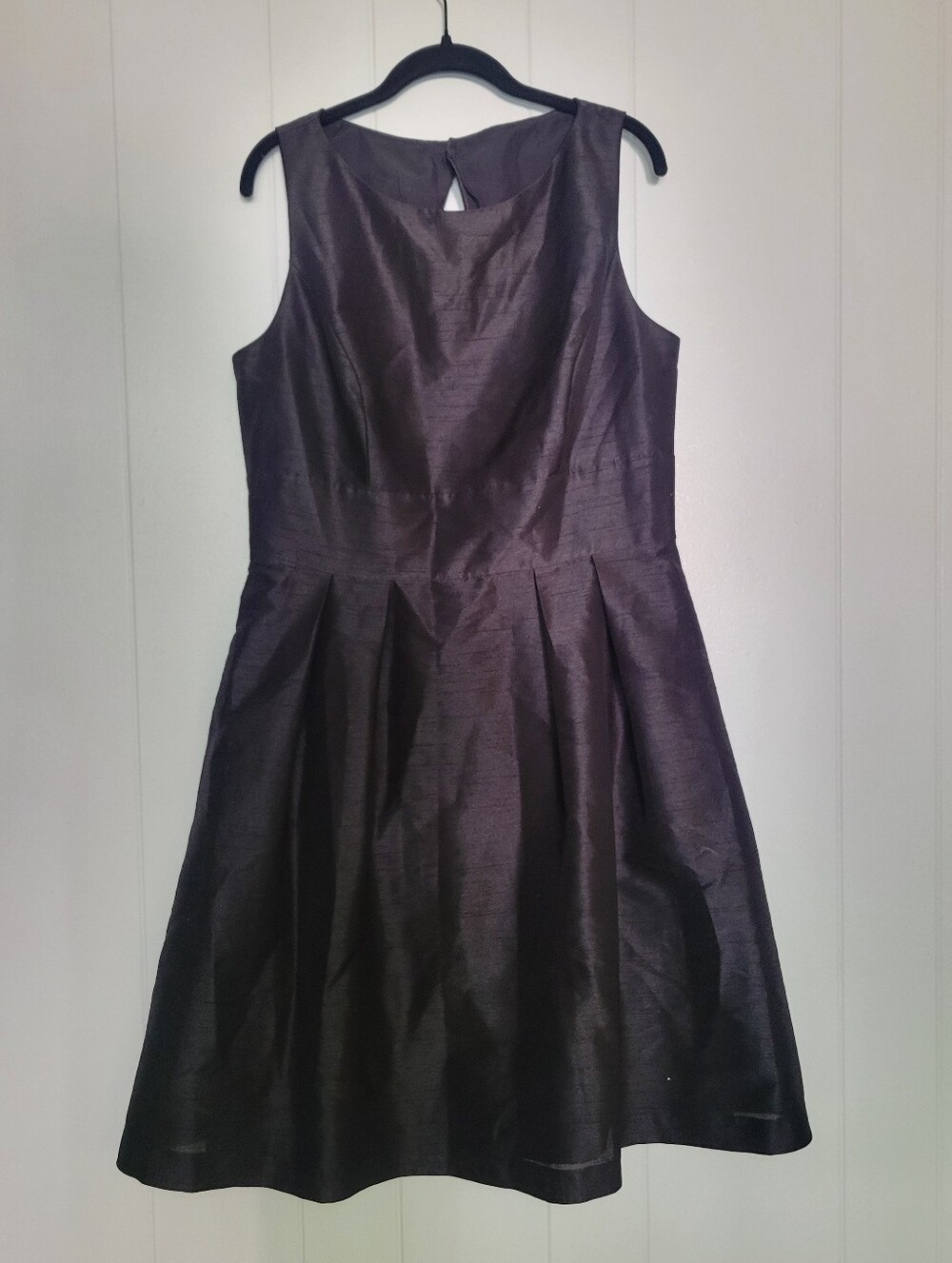 Alfred Sung Black Dress Cut Out Back Sleeveless Formal Event Party Evening 16